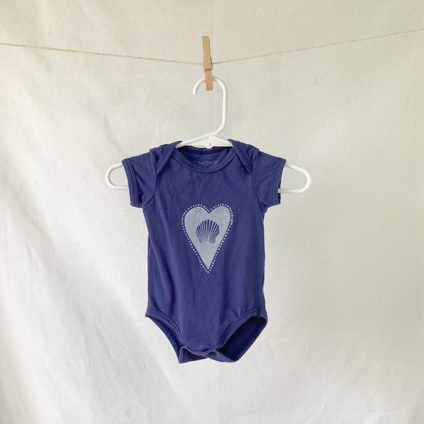 Scallop Heart Onesie