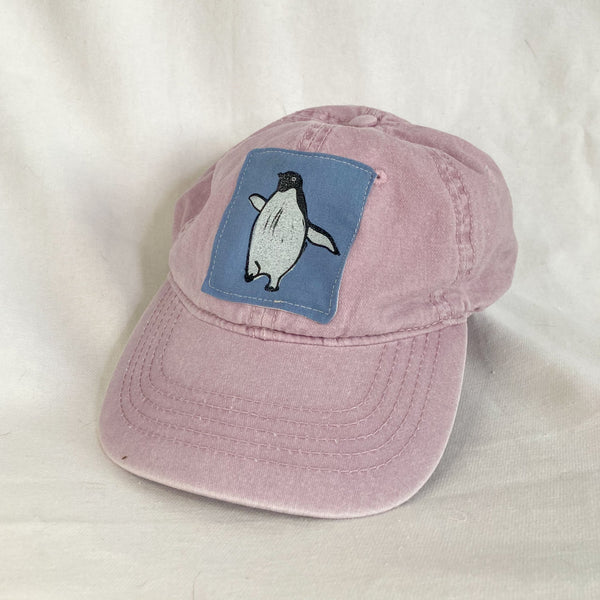 Penguin Hat - purple/blue