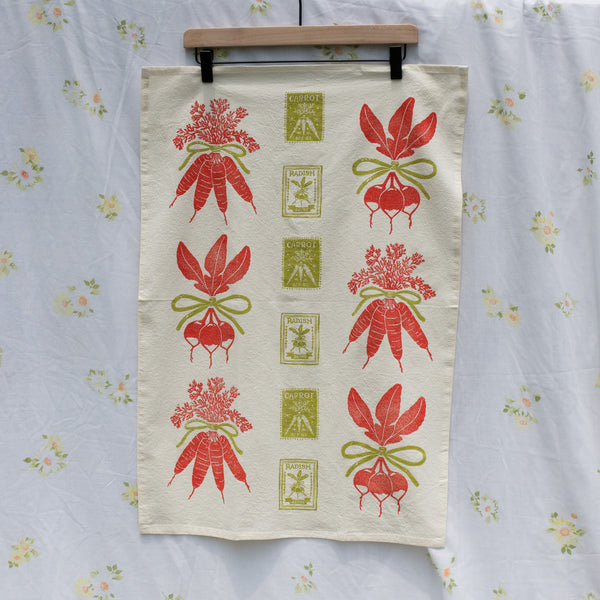 Veggie Garden Tea Towel
